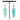 Amazonite & labradorite point earrings - Miel Jewelry