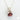 Beautiful garnet charm necklace - Miel Jewelry