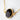 Black chalcedony gold necklace - Miel Jewelry