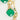 Chic Green Onyx Earrings: Long Gold Chandelier Earrings - Miel Jewelry