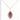 Chocolate moonstone shimmer necklace - Miel Jewelry