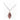 Chocolate moonstone shimmer necklace - Miel Jewelry