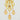 Gold Filigree Drop Earrings WIth Yellow Glass Beaded Accents - Miel Jewelry