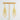 Gold Filigree Drop Earrings WIth Yellow Glass Beaded Accents - Miel Jewelry
