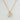 Moon & Star Gold Charm Necklace: Mother of Pearl, Frosted Druzy Crystal White Gemstone Pendant - Miel Jewelry