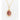 Pink opal layering necklace - Miel Jewelry