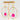 Stunning Hot Pink Chalcedony and Gold Hoop Earrings: Bold Fuchsia Gemstone Hoops - Miel Jewelry