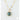 Teal Green Chrysocolla gold filled necklace - Miel Jewelry