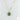 Teal Green Chrysocolla gold filled necklace - Miel Jewelry